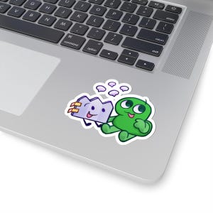 BFDI Two and Gaty Conversation Sticker
