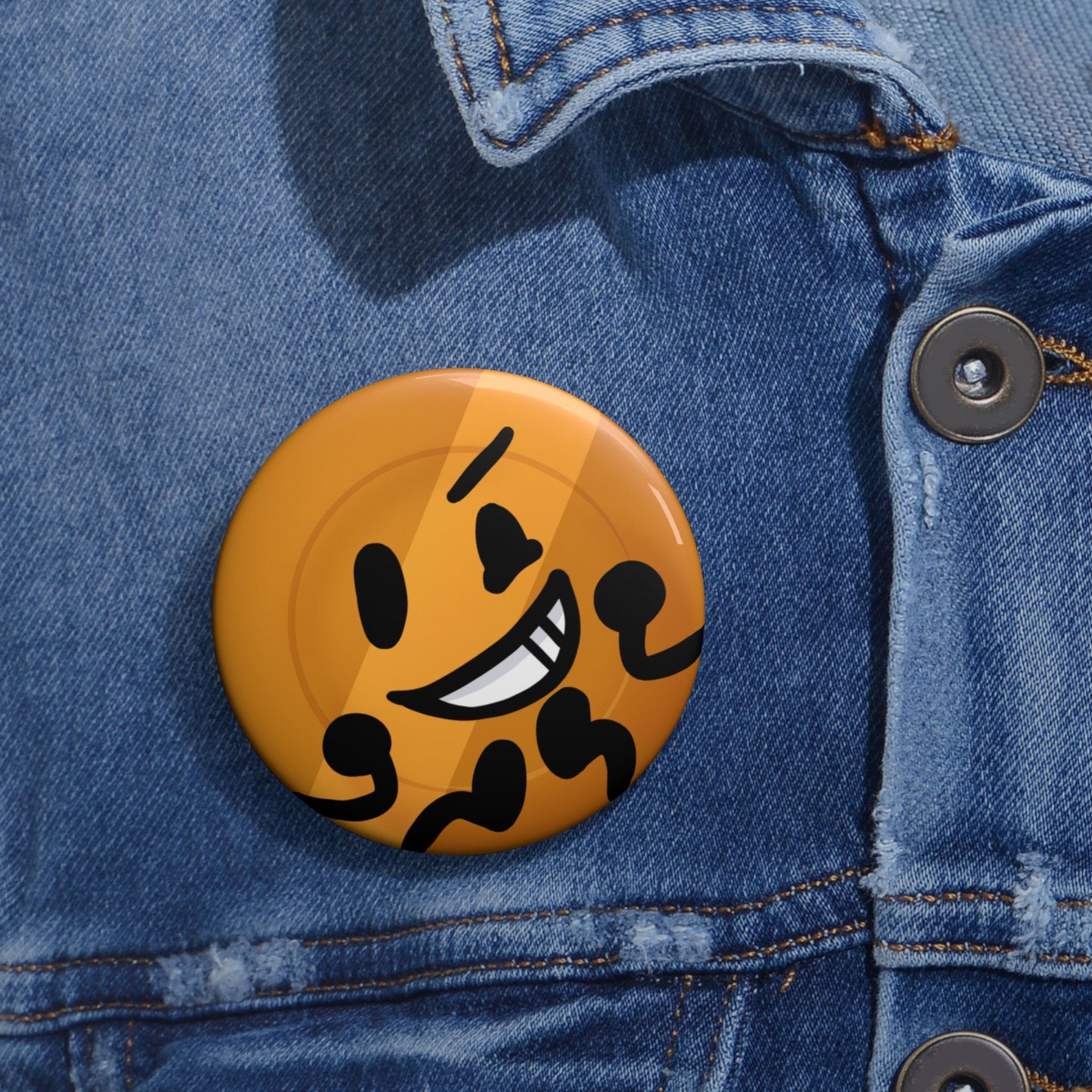 BFDI Coiny Pin Buttons - Etsy