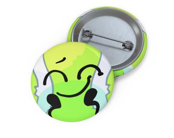 BFDI Tennis Ball Pin Buttons