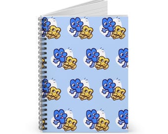 Cuaderno espiral BFDI Cuatro y X - Línea rayada