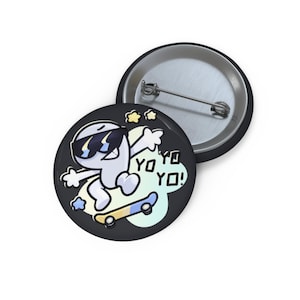 BFDI/XFOHV Nine Yo Yo Yo Pin Buttons
