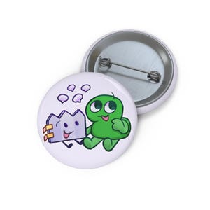 BFDI Two and Gaty Conversation Pin Button