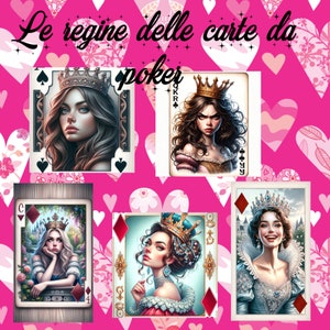 Le regine delle carte da poker