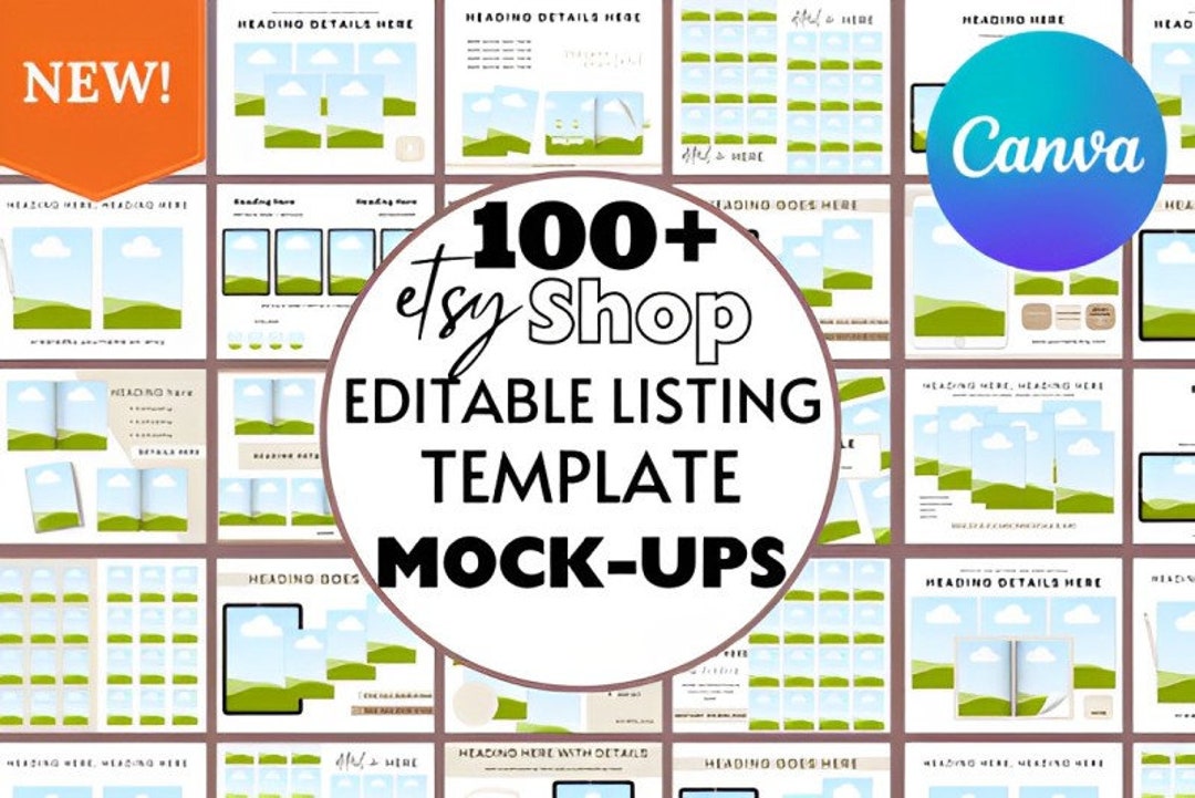 Printable Products Mockup, Book Mockups, Paper Mockups, Planner Mockup ...