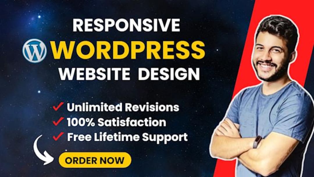 I Will Create Professional and Responsive Wordpress Website Design - Etsy