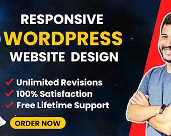 Creerò un sito web WordPress professionale e reattivo