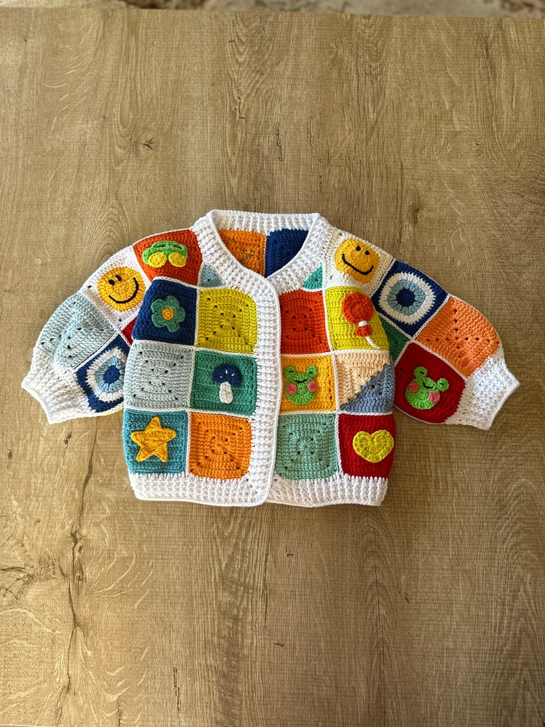 baby smiley mushroom sweater main image 0