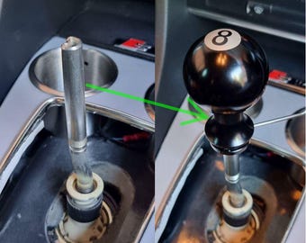 Adaptador de manopla de câmbio para eixos sem rosca