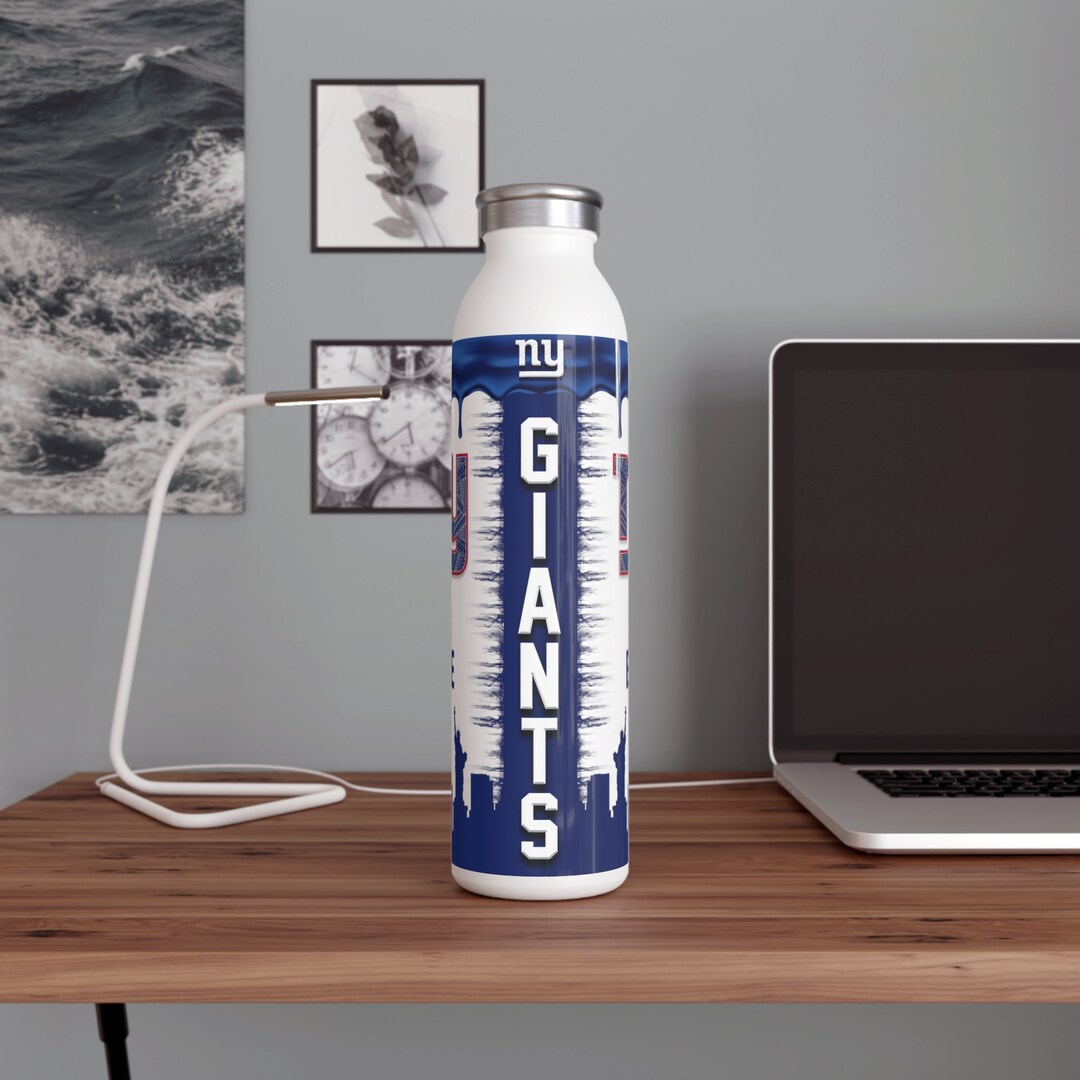 Giants Slim Water Bottle, Giants Water Bottle 20oz NY, Gifts for Him - Etsy
