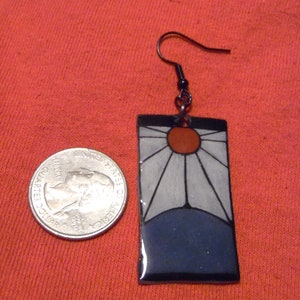 Anime Manga Cosplay Earrings Accessories Hanafuda