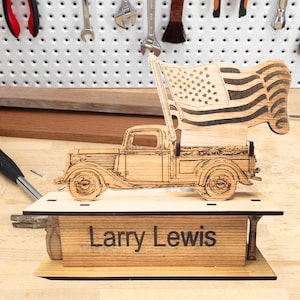 Personalized Desk Nameplate