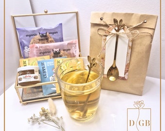 Personalisierte Tee Geschenk, Tee Geschenk Box, Tee Geschenk Mama, Teeliebhaber, Teatime, Schwester Geburtstag Geschenk, Mutter Geburtstag