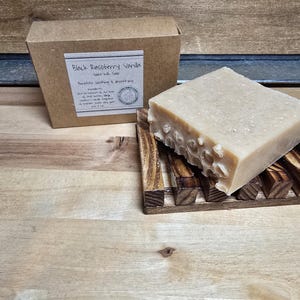 Black Raspberry Vanilla Goat Milk Soap