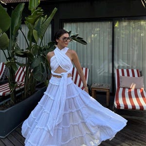 Goddess Dress,Long Summer Dress,Cleopatra Costume,Egyptian Dress,Boho Maxi Wedding Dress,High Slit Dress,Backless Dress,Priestess Dress,Gift