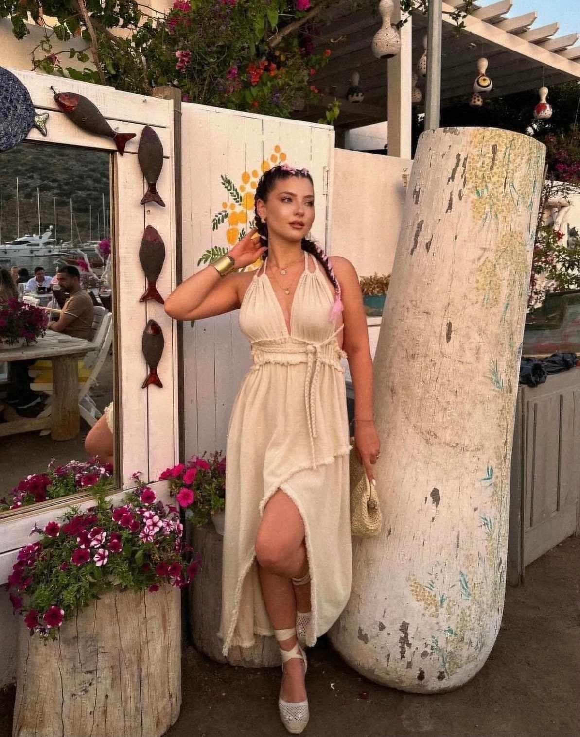 linen blouses and dresses Odette Linen Dress