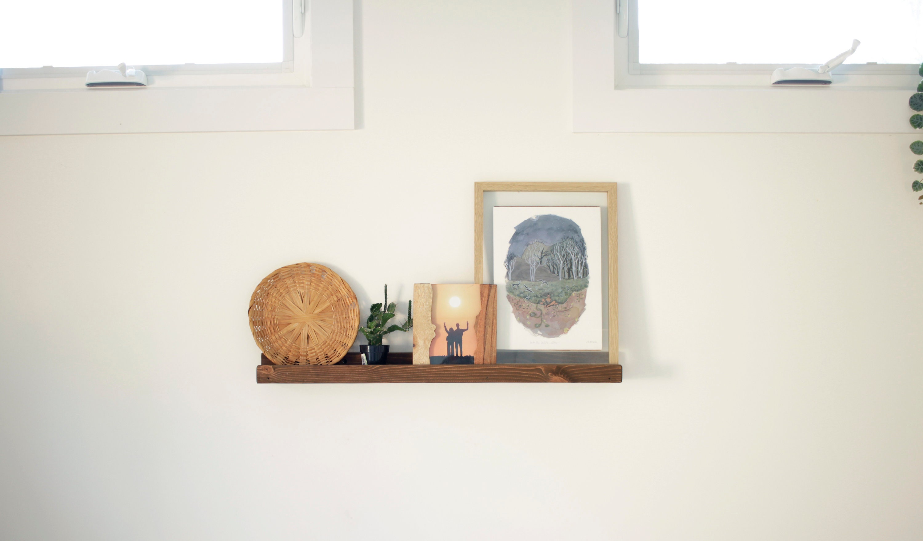 RUSTIC Easymount Floating Shelves Distressed Heavy Duty Etsy