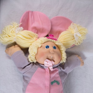 Vintage 1985 Cabbage Patch Kids 'Robin Dollie'-pop met geboorteakte