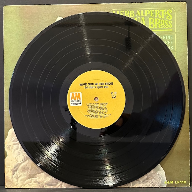 Herb Alpert's Tijuana Brass Whipped Cream and Other Delights Vinyl LP