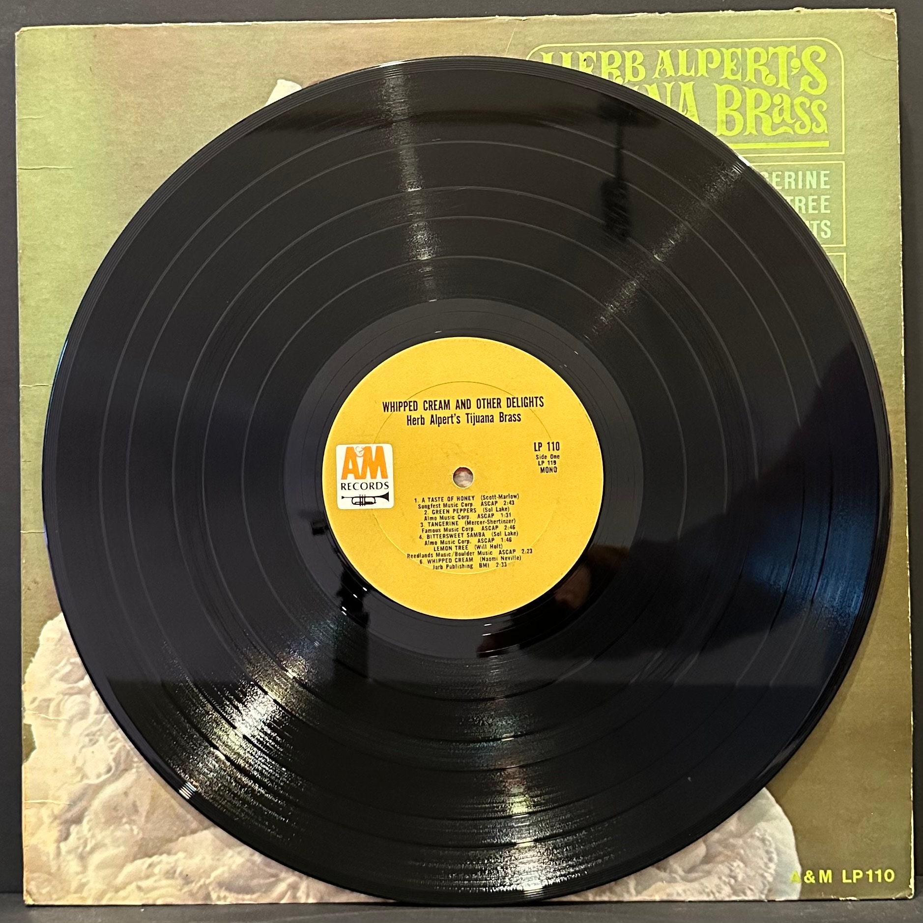 Herb Alpert's Tijuana Brass Whipped Cream and Other Delights Vinyl LP