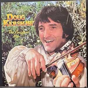 Doug Kershaw - The Best of Doug Kershaw The Louisiana Man - Vinyl LP - Vintage 1984