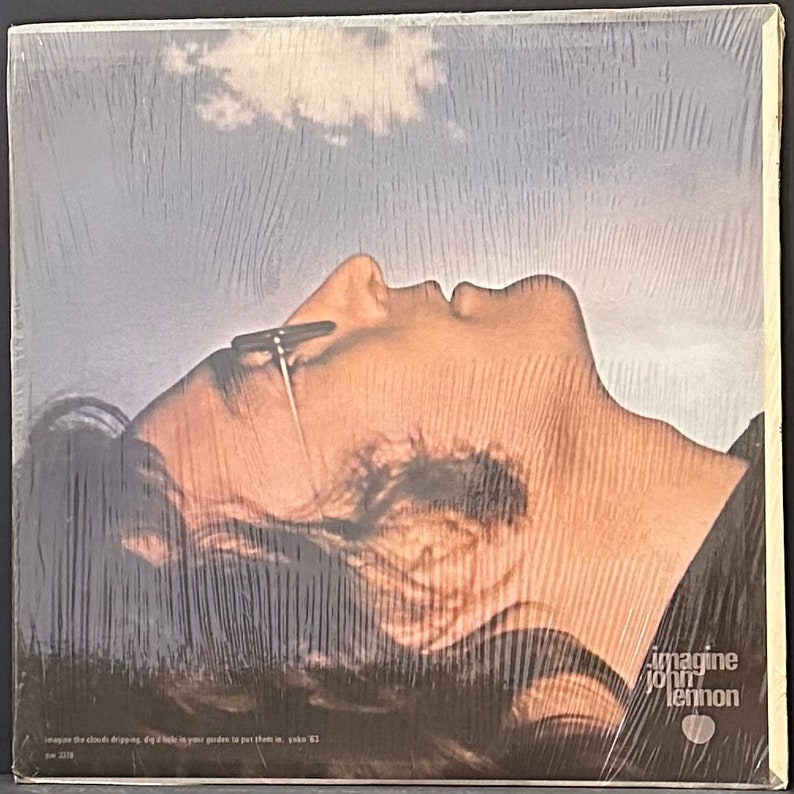 Imagine Lp John Lennon - Imagine - Vinyl LP - Vintage 1971 - Etsy