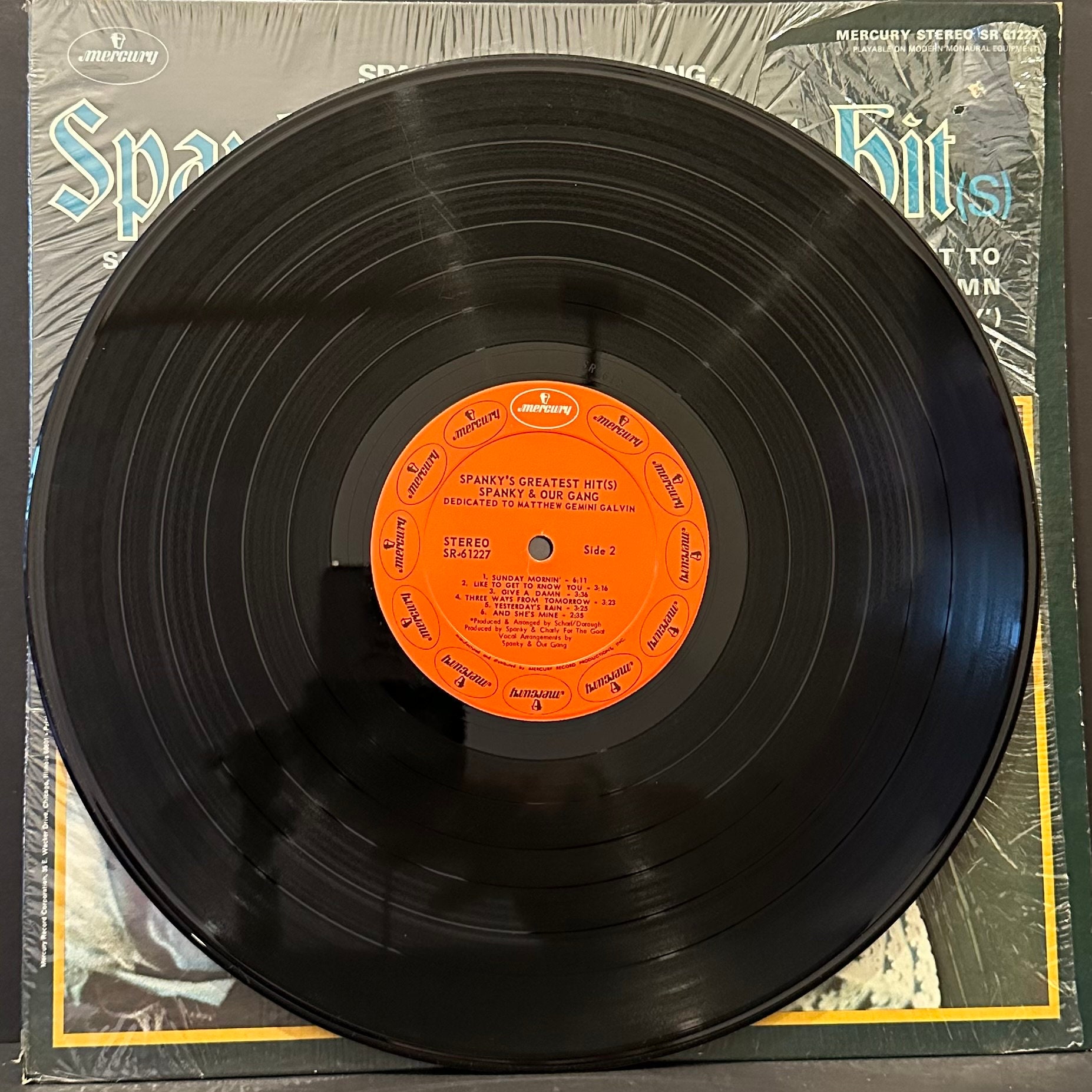 Spanky and Our Gang - Spanky's Greatest Hits - Vinyl LP - Vintage