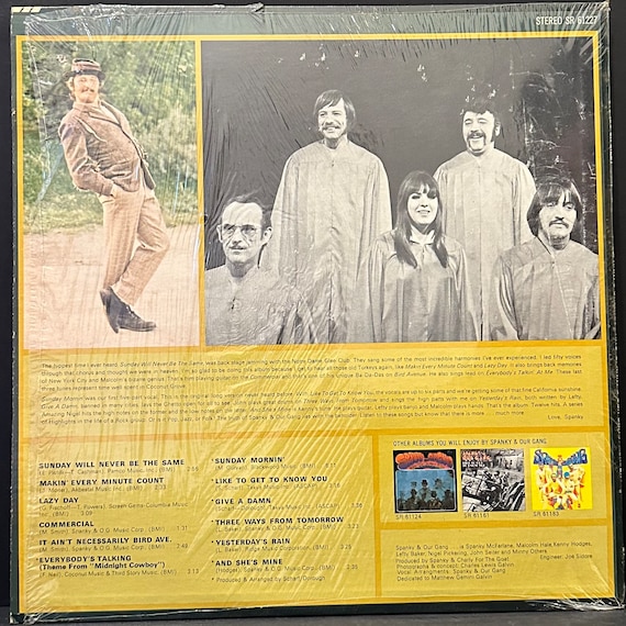 Spanky and Our Gang - Spanky's Greatest Hits - Vinyl LP - Vintage