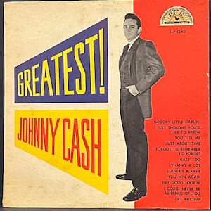 Johnny Cash - Greatest! - Vinyl LP - Vintage 1969