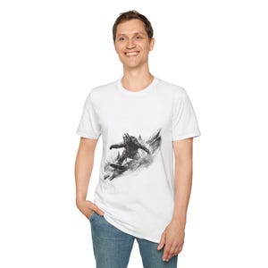 T-shirt souple unisexe