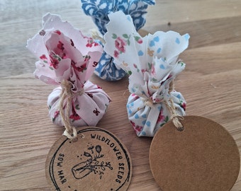 Wildflower Seeds, Wedding Favours, Party Favours, Floral Fabrics, Let Love Grow, Meant To Bee