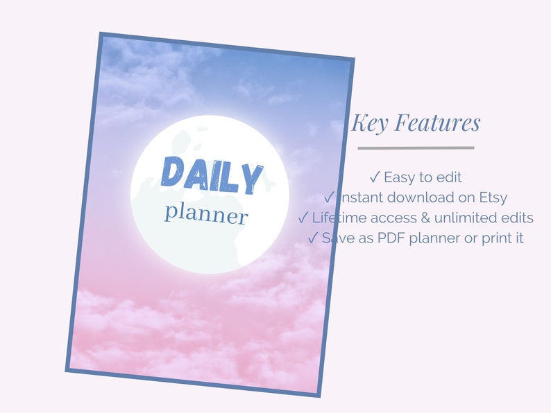 Daily Planner | Onenote Templates | Personal Planner Bundle | to Do ...
