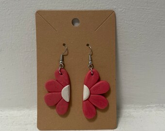 Flower shaped earrings