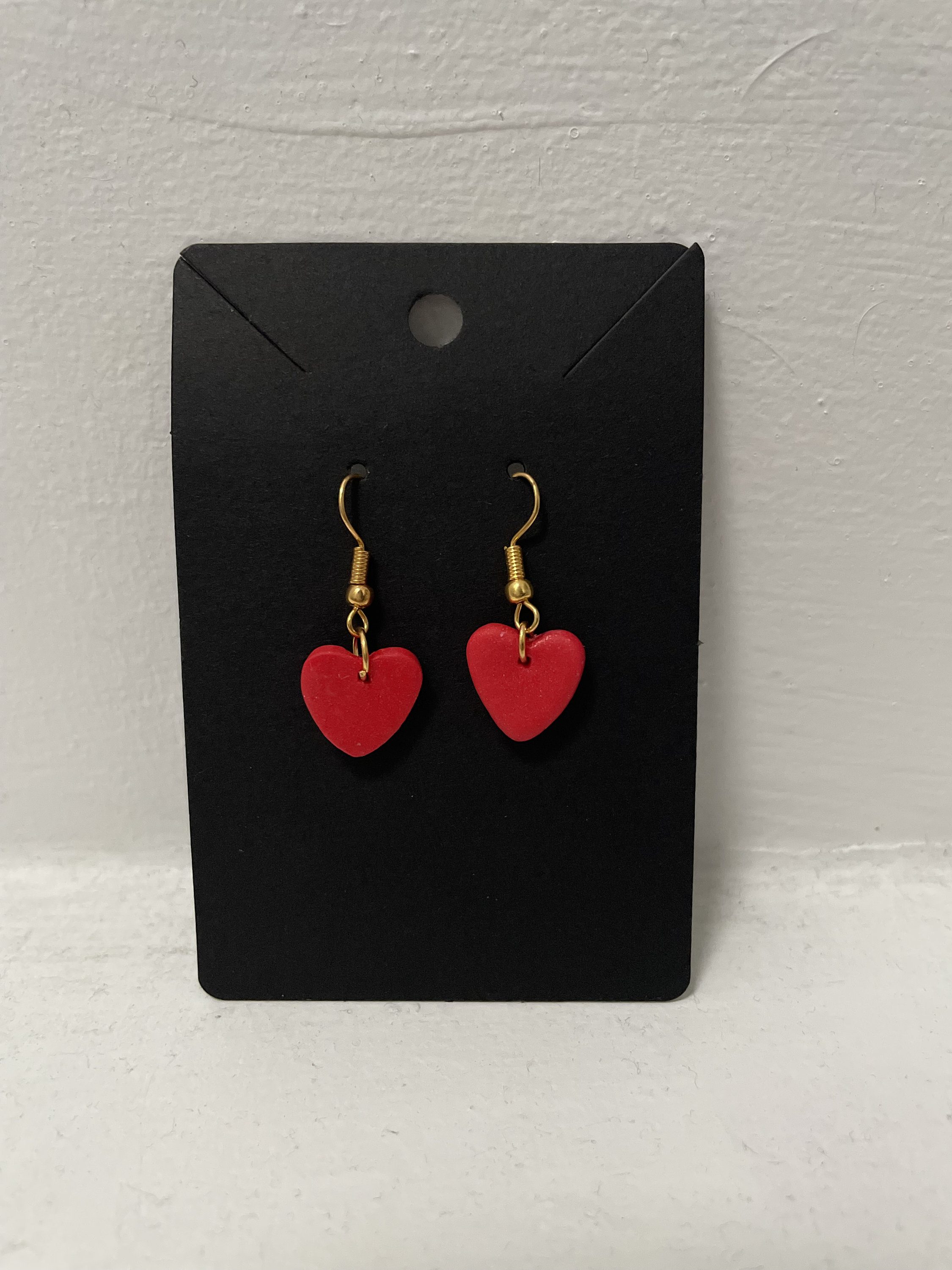 Love heart shaped earrings