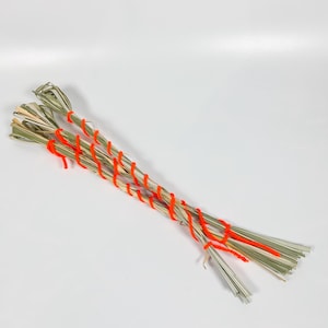 Natural Darbha Grass (Kusha) – 12” Long Dry Sticks for Puja, Havan, Yagna, Meditation – 1 Bundle (12 Sticks) – Sacred Vedic Grass for temple