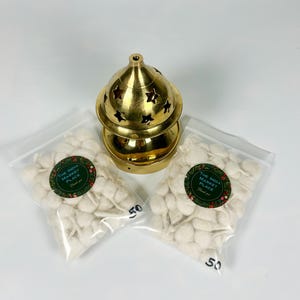 Högkvalitativa handrullade bomullsvekar för diya – små (50 st) | Puja Batti för Akhand-oljelampor