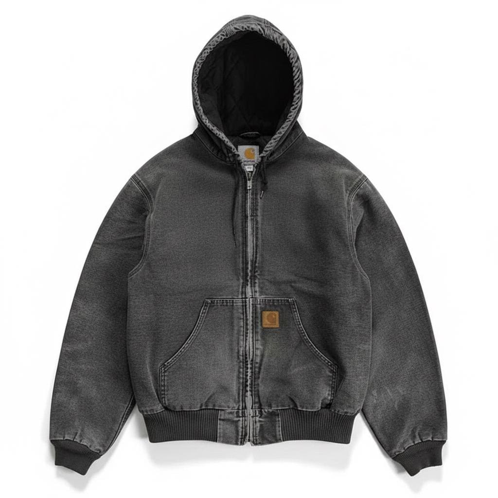 【激レア】125周年USA製carhartt active jacket L Carhartt Jacket 2XL Tall 125th Anniversary Quilt Lined Brown