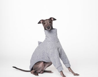 Italian greyhound - Fleece Jumper - Shark