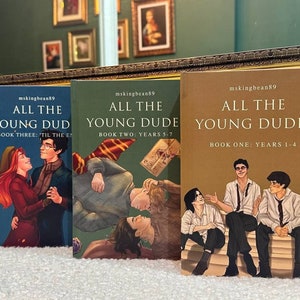 All The Young Dudes. Hardcover Bookbinding. Complete 3-Volume Hardcover Edition. Full Series. image 1