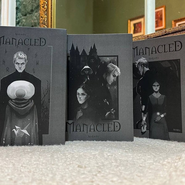 Manacled Book : Complete 3-Volume Hardcover Edition with Illustrations. Manacled Handbound Full Series. Dramione Fanfic.