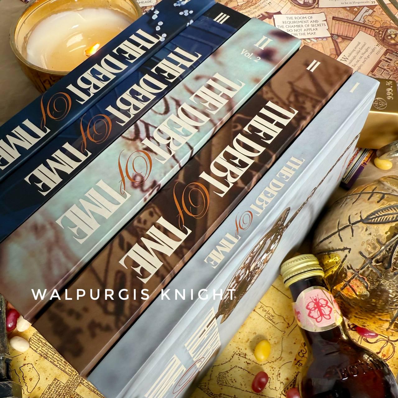 DEBT OF TIME . Fanfiction. Hardcover Edition. Full Series. 4 Volumes