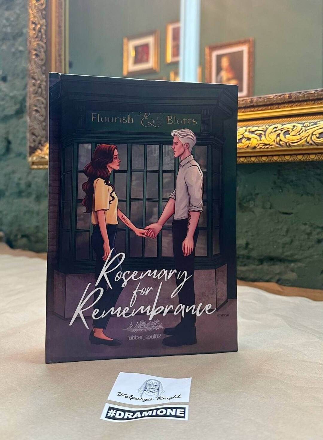 Rosemary for Remembrance. Dramione Fanfiction. Hardcover Edition. Etsy