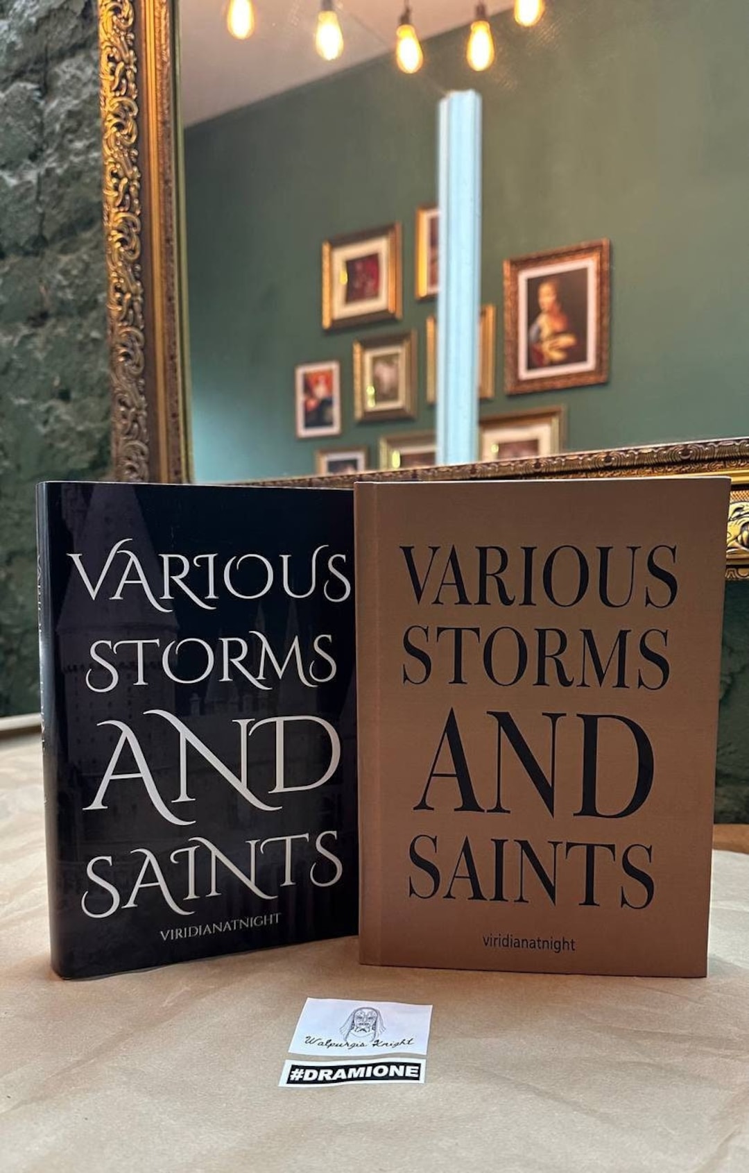 Various Storms and Saints. With Dust Jacket. Hardcover Bookbinding. Dramione Fanfiction. Etsy