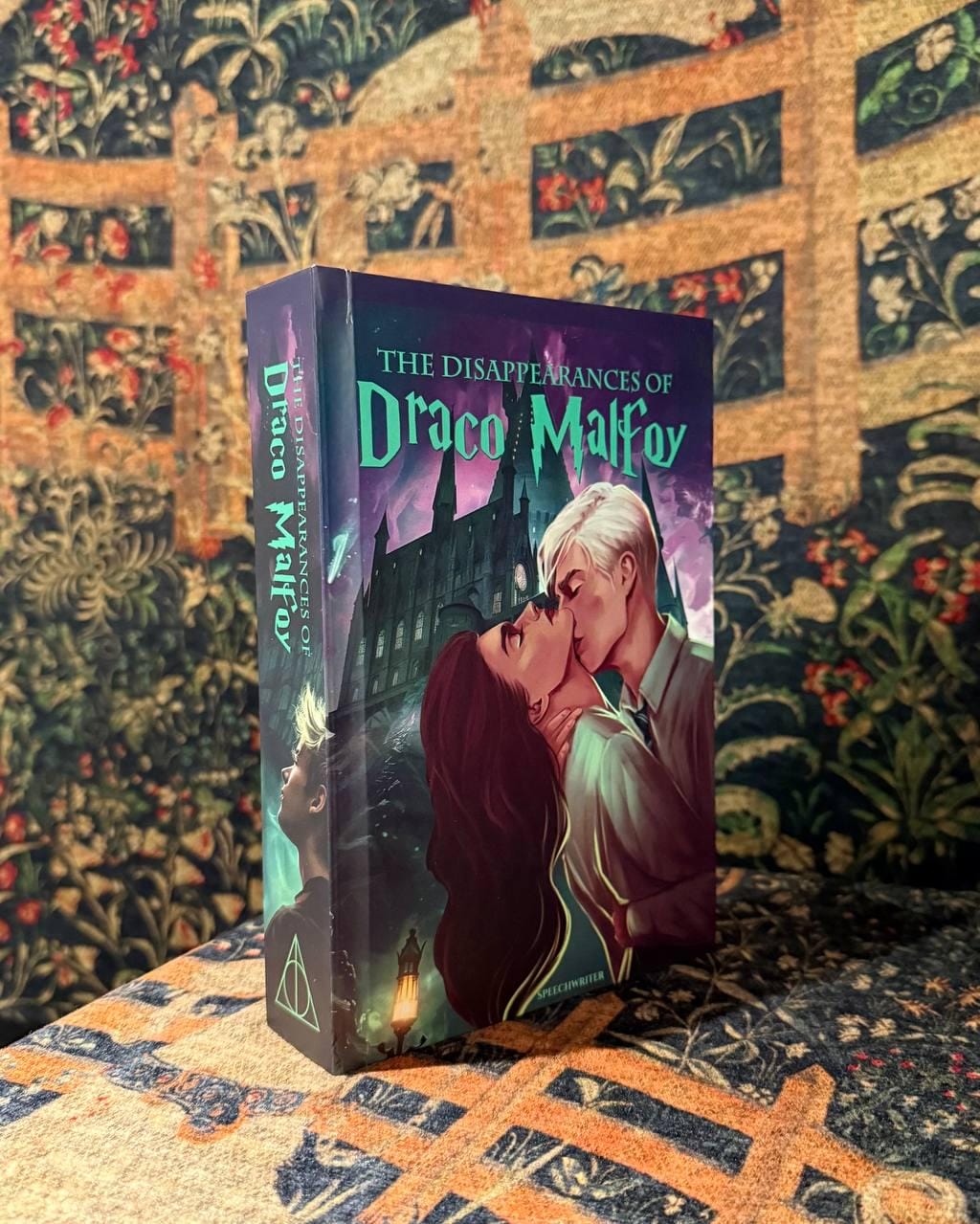 The Disappearances of Draco Malfoy fanfic book binding. Dramione.