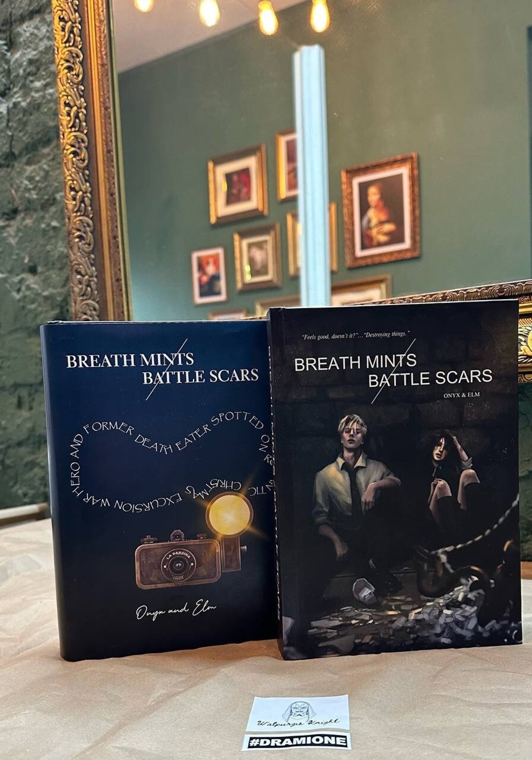 Breath Mints / Battle Scars With Dust Jacket. Dramione Fanfiction