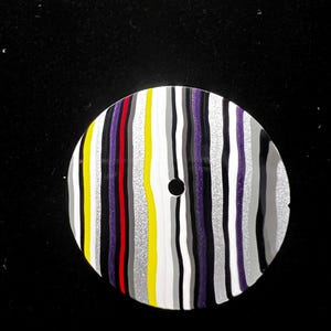 ULTRA rare fordite dial showing purple for NH movement