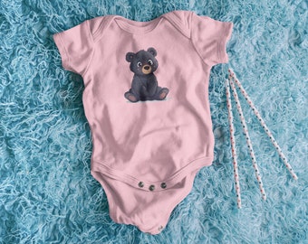 Baby Bear Bodysuit, baby's best friend, bear Onesie®, maternity gift, newborn baby gift, baby, bodysuit, baby bodysuit