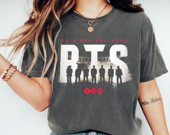 BTS Arirang World Tour Shirt, Bangtan 2026 Concert Tee, Merch Gift for Kpop Fan