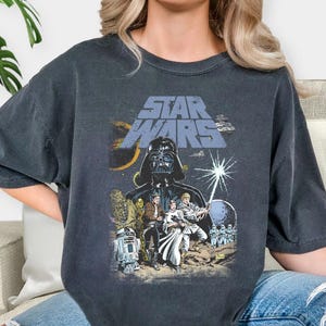 Retro Disney Star Wars Shirts, Star Wars Day Shirt, Disney World Shirt, Disney Family Shirt, Vintage Star Wars Shirt, Unisex Star Wars Shirt