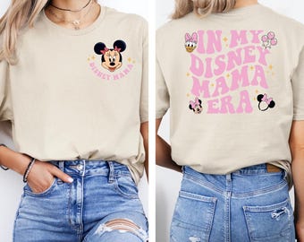Disney Mama T-Shirt, Minnie Shirt, Mom Daughter T-Shirts, Minnie Mom Shirt, Disney Mommy and Me Shirt, Disney MomTee,I am a Disney Mom Shirt