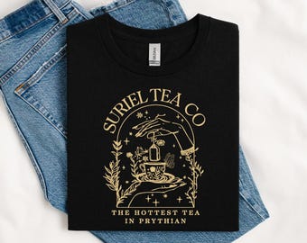 Suriel Tea Co Comfort Colors Shirt - A Court of Thorns and Roses Bookish Tee